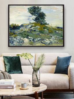 The Art House - Vincent Van Gogh Landscape Framed Wall Art
