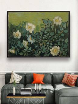 The Art House - Vincent Van Gogh Floral Framed Wall Art