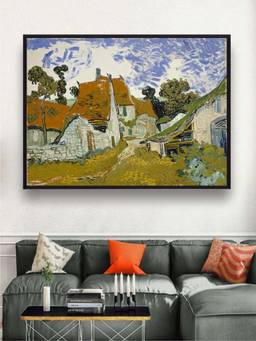 The Art House - Countryside Houses Framed Wall Art