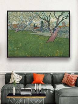 The Art House - Vincent Van Gogh Landscape Framed Wall Art