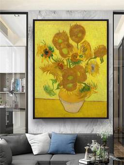 The Art House - Vincent Van Gogh Floral Framed Wall Art