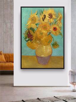 The Art House - Vincent Van Gogh Floral Framed Wall Art