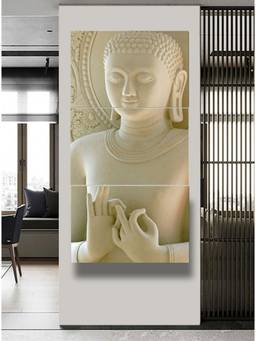 The Art House - Buddha Framed Wall Art (Pack of 3)