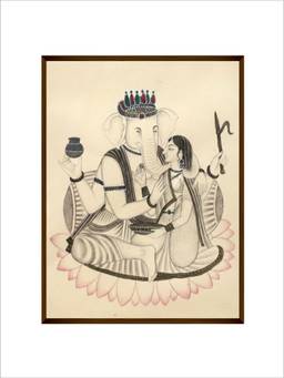 The Art House - Ganesha Framed Wall Art