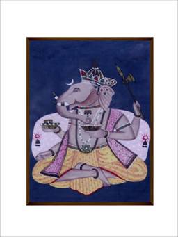The Art House - Ganesha Framed Wall Art
