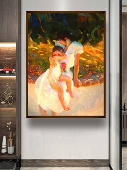 The Art House - Impressionist Mother Framed Wall Art