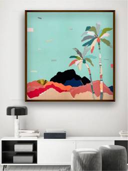 The Art House - Tropical Mixed Framed Wall Art