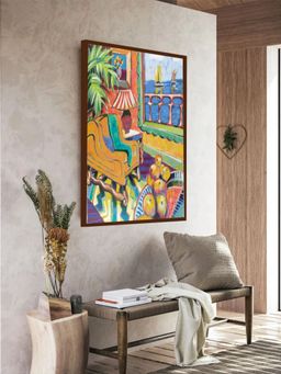 The Art House - Fauvist Interior Framed Wall Art