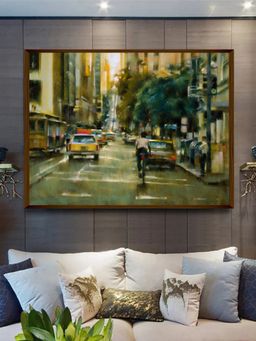 The Art House - Cityscape Framed Wall Art