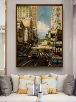 The Art House - Cityscape Framed Wall Art