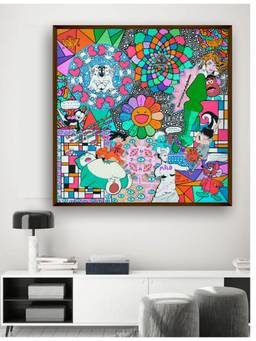 The Art House - Colourful Culture Framed Wall Art
