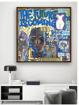 The Art House - Future Coming Framed Wall Art