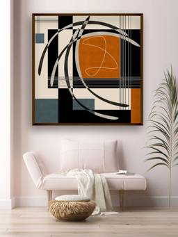The Art House - Geometric Framed Wall Art
