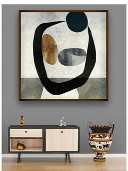The Art House - Geometric Framed Wall Art
