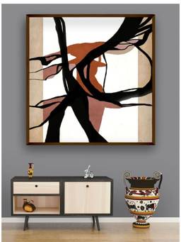 The Art House - Branch Framed Wall Art