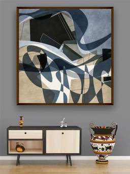 The Art House - Geometric Framed Wall Art