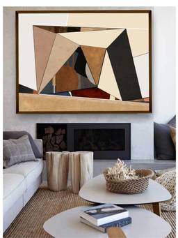 The Art House - Geometric Framed Wall Art
