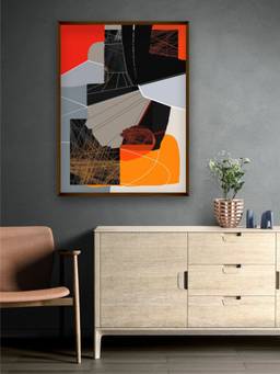 The Art House - Geometric Framed Wall Art