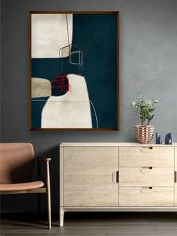 The Art House - Geometric Framed Wall Art