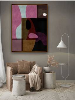 The Art House - Geometric Framed Wall Art