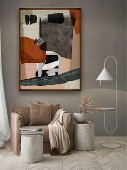 The Art House - Geometric Framed Wall Art