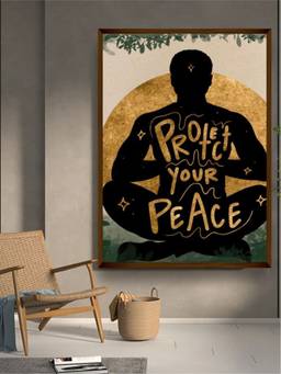 The Art House - Protect Peace Framed Wall Art