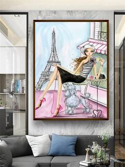 The Art House - Parisian Fashion Framed Wall Art