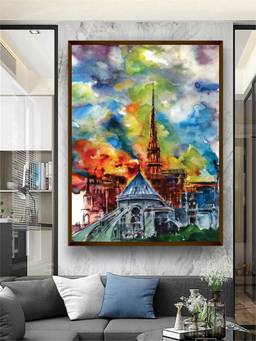 The Art House - Watercolour Framed Wall Art