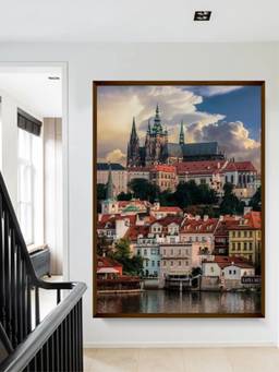 The Art House - Cityscape Architectural Framed Wall Art