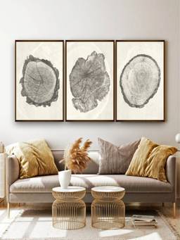 The Art House - Botanical Framed Wall Art (Pack of 3)