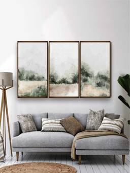 The Art House - Landscape Framed Wall Art (Pack of 3)