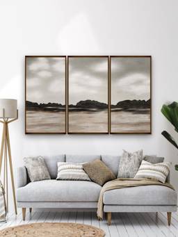 The Art House - Landscape Framed Wall Art (Pack of 3)