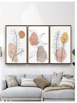 The Art House - Botanical Framed Wall Art (Pack of 3)