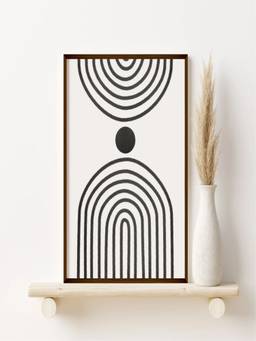 The Art House - Minimalist Geometric Framed Wall Art