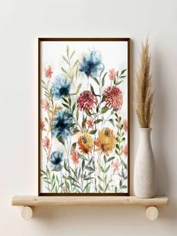 The Art House - Botanical Floral Watercolour Framed Wall Art
