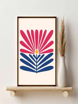 The Art House - Botanical Floral Framed Wall Art