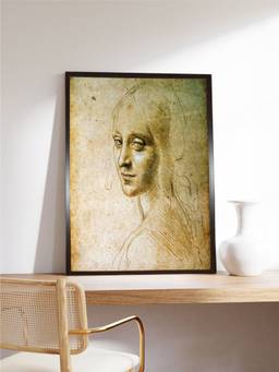 The Art House - Study Angel Framed Wall Art