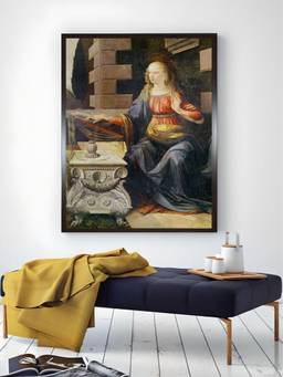 The Art House - Annunciation Detail Framed Wall Art
