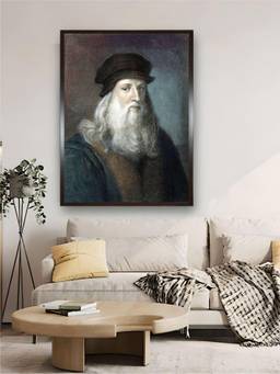 The Art House - Leonardo Da Vinci Framed Wall Art