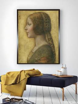 The Art House - Profile Young Framed Wall Art