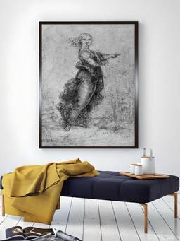 The Art House - Young Woman Framed Wall Art