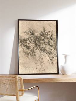 The Art House - Drawing Caricatures Framed Wall Art