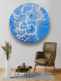 The Art House - Round Fluid Framed Wall Art