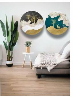 The Art House - Landscape Framed Wall Art (Pack of 2)