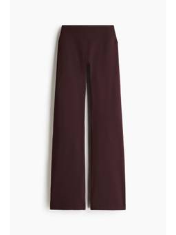 H&M - Women Red Flared Yoga Leggings With Softmove
