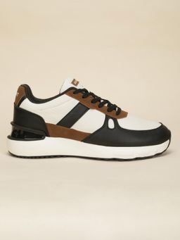 AVANT - Men Step Wise White Sneakers