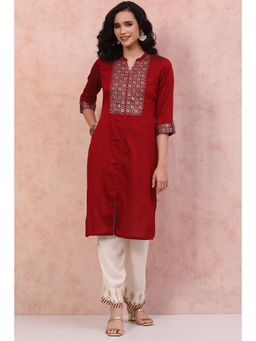 Rangriti - Red Printed Kurta
