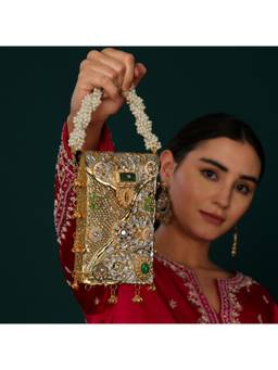 Adwita - Dual Shade Mobile Batua Bag