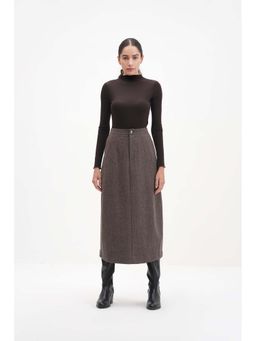 THISISDEHI - Taupe Alba Skirt
