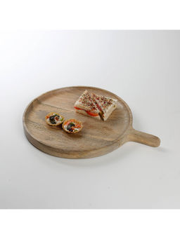Ellementry - Ochre Mango Wood Platter (Large)